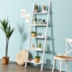 Costway 5-tier ladder shelf