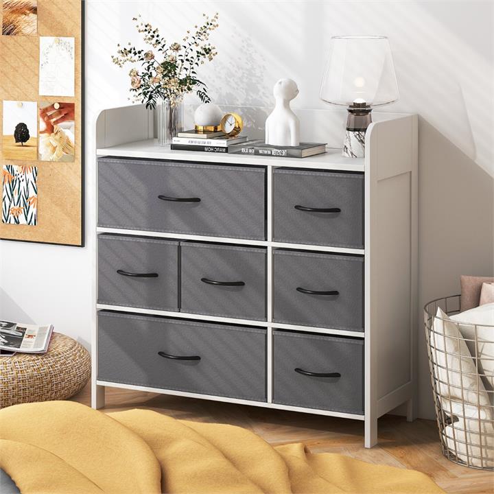 Costway fabric dresser