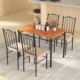 5-piece dining table and chairs set