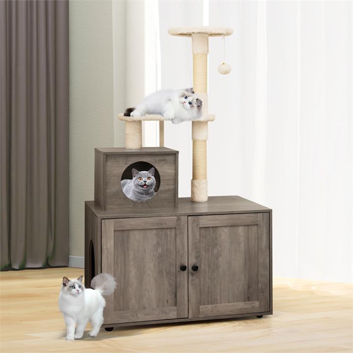 2-in-1 cat tree