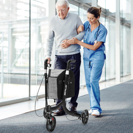 aluminium rollator walker