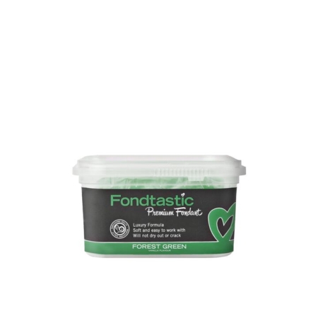 Fondtastic Premium Fondant Forest Green 250g