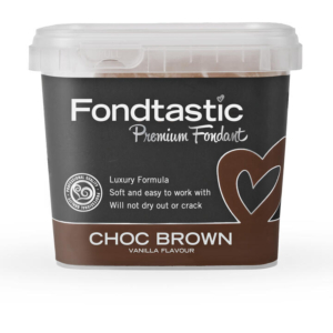 Fondtastic Premium Fondant Choc Brown 1kg