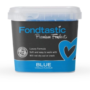 Fondtastic Premium Fondant Blue 1kg