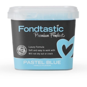 Fondtastic Premium Fondant Pastel Blue 1kg