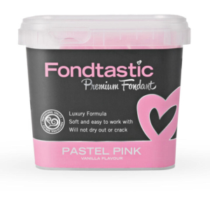 Fondtastic Premium Fondant Pastel Pink 1kg