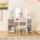 kids vanity table set