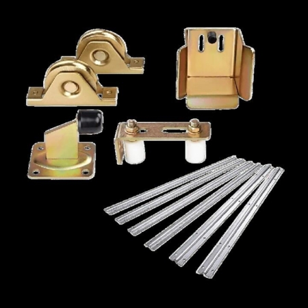 Sliding Gate Hardware Accessories Kit - 6m Track