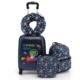 5 piece kids luggage set