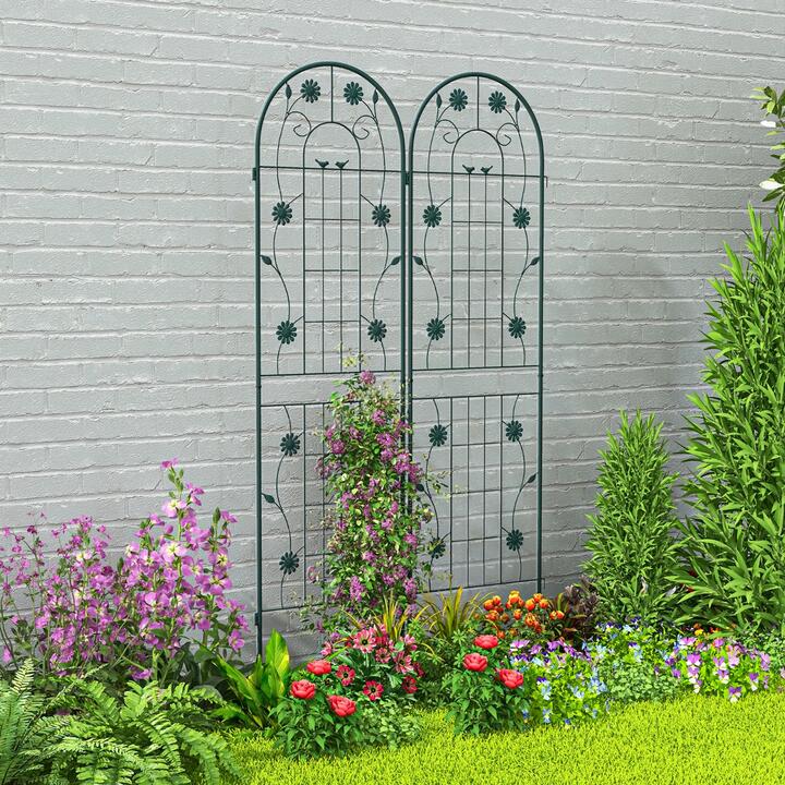 Costway metal garden trellis
