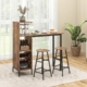 3pcs bar table and chair set