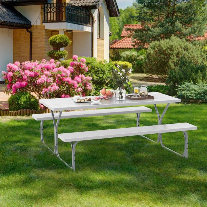 picnic table bench set