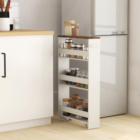 slim storage cart