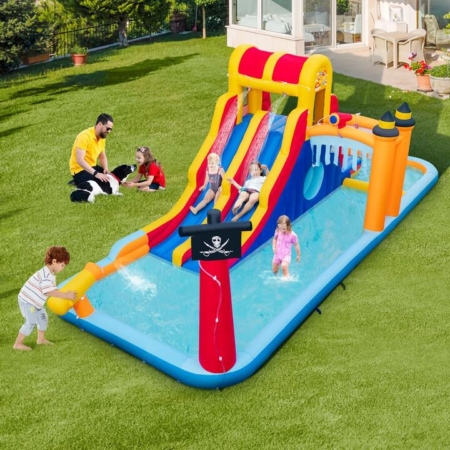 Costway inflatable water slide