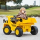 caterpillar licensed ride on dump truck