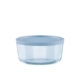 Pyrex Simply Store Round Tinted Glass Storage 4 Cup Blue
