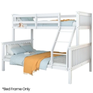 KINGSTON SLUMBER Single Over Double Wooden Bunk Bed Frame