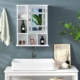 Costway wall mounted bathroom cabinet