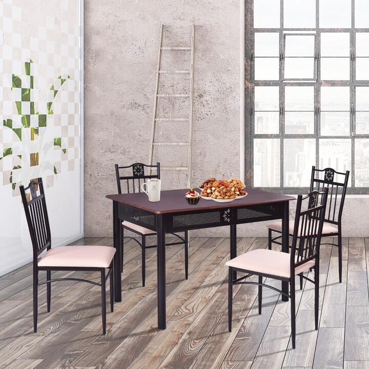 5 pieces dining table set