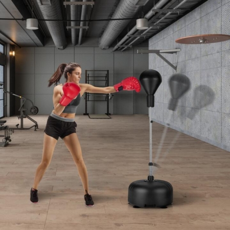 punching bag with stand