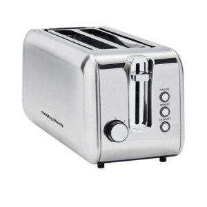 Morphy Richards Equip 4 Slice Long Slot Toaster Stainless Steel