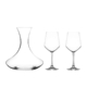 RCR Crystal Aria Invino Decanter and Wine Glass Set 3pc