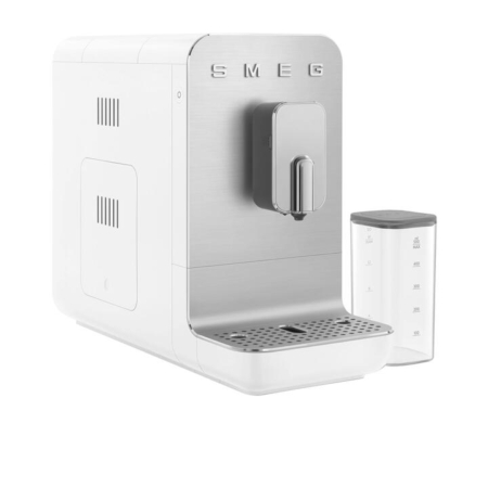 Smeg Bean to Cup BCC13 Coffee Machine with Auto Milk System Matte White