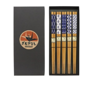 Omotenashi Shiokaze Chopsticks Set of 5