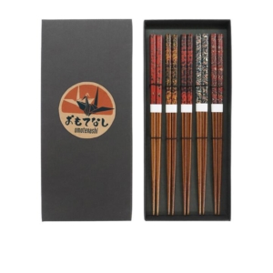 Omotenashi Nosutaruji Chopsticks Set of 5