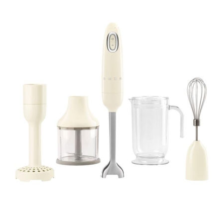 Smeg 50's Retro Style HBF22 Hand Blender 700W Cream