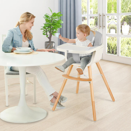 Costway convertible high chair