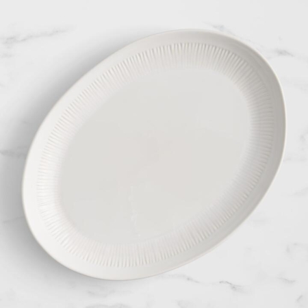 Salisbury & Co Cambria Serving Platter 50x37cm White