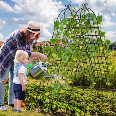 Costway metal garden trellis