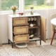 rattan buffet sideboard