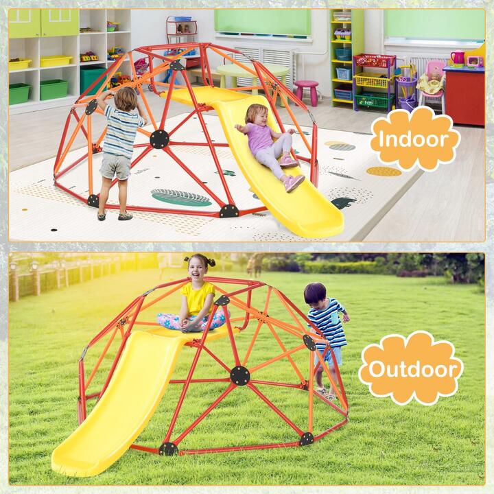 Climbing dome & play set