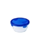 Pyrex Cook & Go Round Glass Storage 700ml Blue