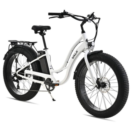 VALK Electric Fat Tyre Cruiser Bike