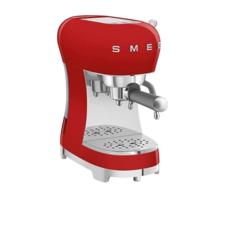 Smeg 50's Retro Style ECF02 Espresso Coffee Machine Red