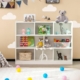 8-cube kids bookcase