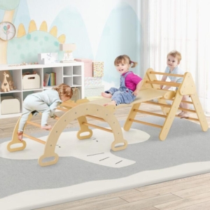 climbing triangle ladder toy