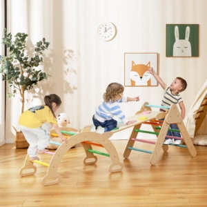 climbing triangle ladder toy