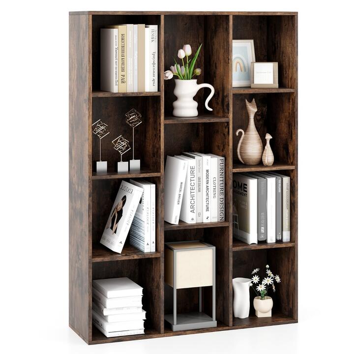 11-cube bookshelf