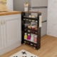 slim storage cart