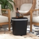 outdoor cooler side table