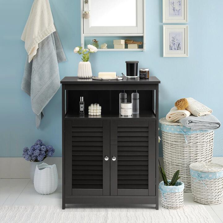 Costway bathroom floor cabinets