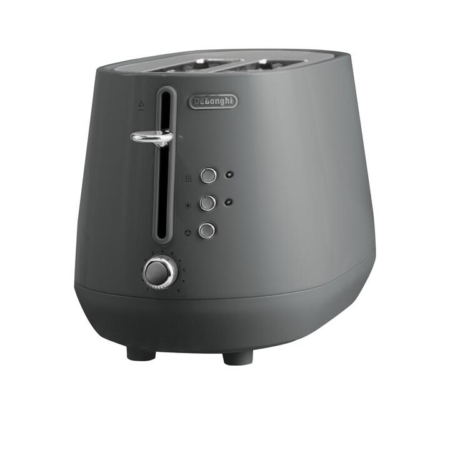 DeLonghi Eclettica CTY2003G 2 Slice Toaster Pebble Grey