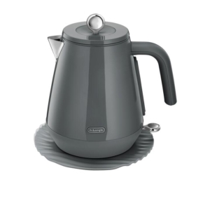 DeLonghi Eclettica KBY2001G Electric Kettle 1.7L Pebble Grey