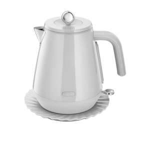 DeLonghi Eclettica KBY2001W Electric Kettle 1.7L Whimsical White