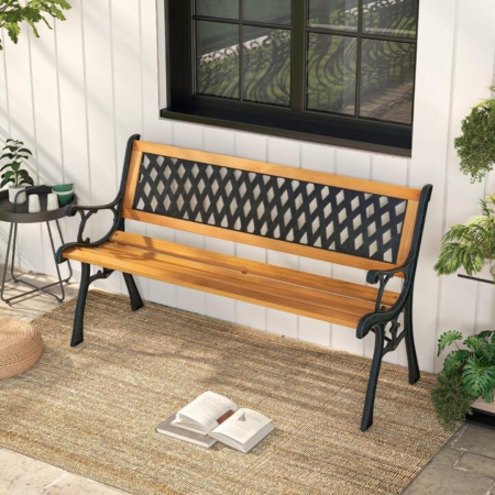 Costway outdoor bench