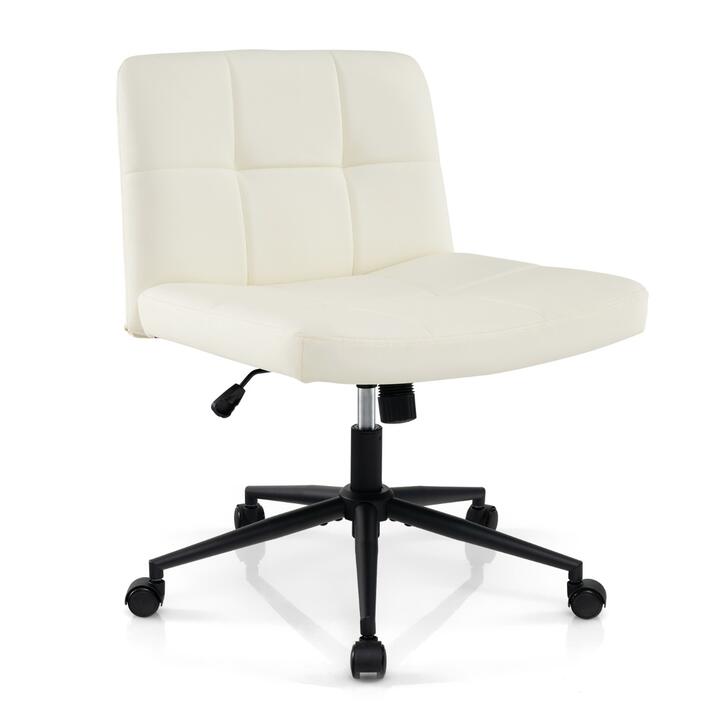 Costway criss cross chair with wheels